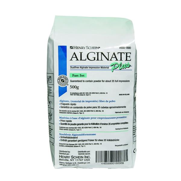 Alginate Plus HENRY SCHEIN - Prise normale - Sachet de 500g