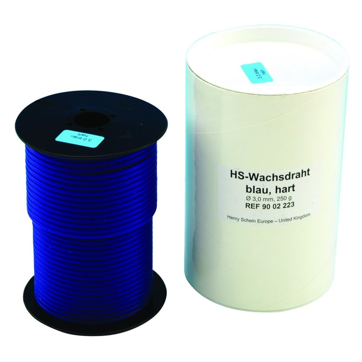 Fils en rouleau HENRY SCHEIN - Le rouleau de 250 g - Dur - Bleu - 3 mm