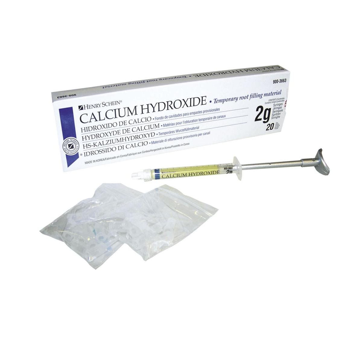 Embouts pour Hydroxyde de calcium - Bote de 20 - Henry Schein