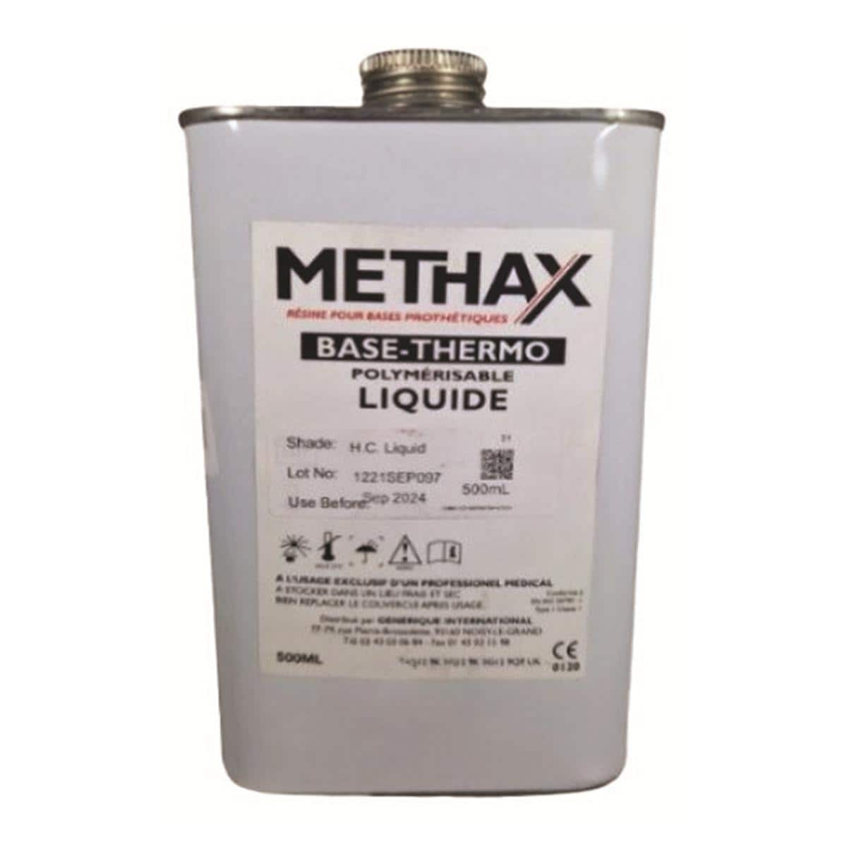 Rsine  cuire - liquide de base 2,5L METHAX