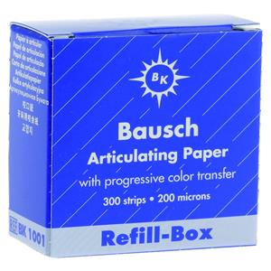 Papier  Articuler, 200 &#181;, BAUSCH - BK1001 Bleu - Recharge de 300 feuilles