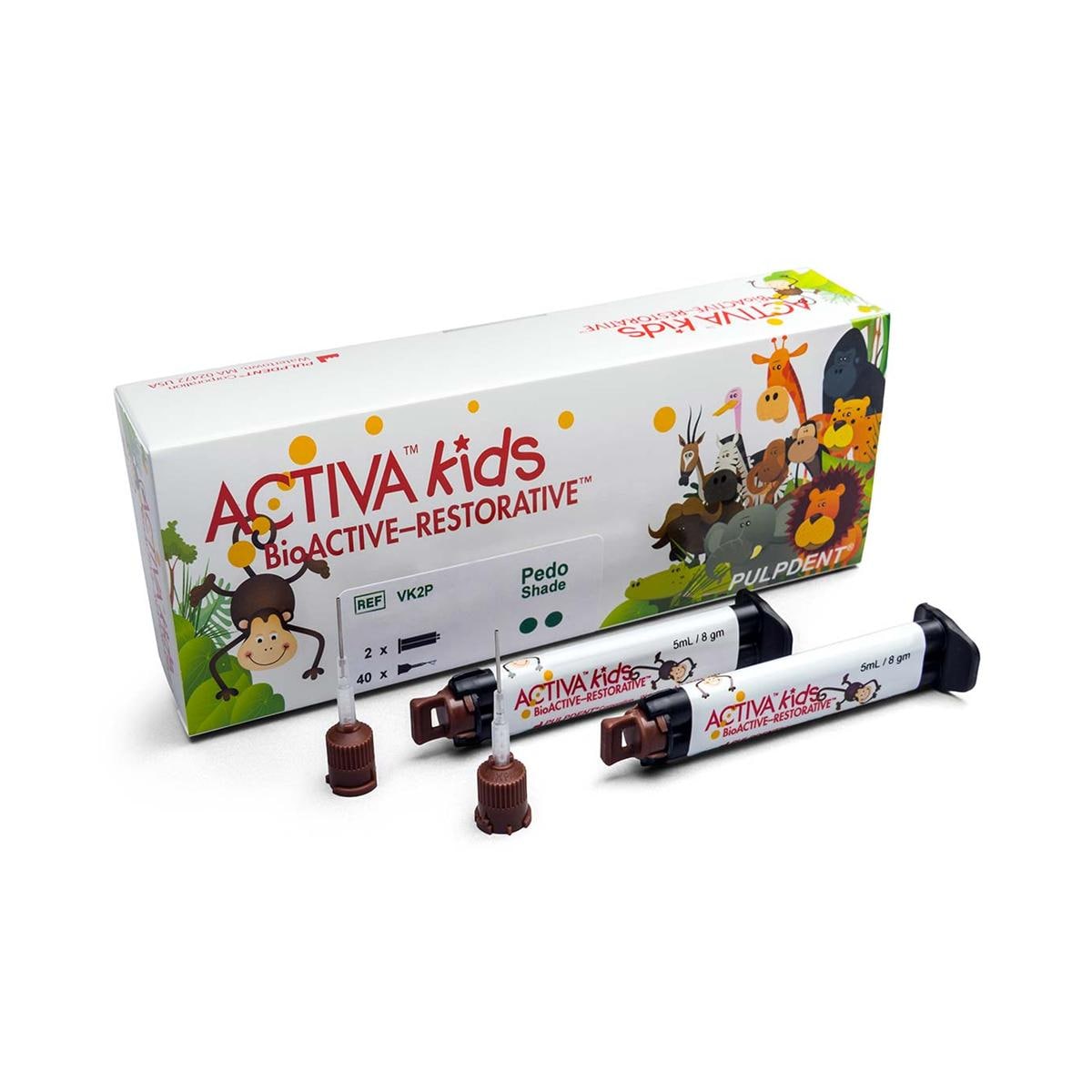 Activa Restauration Kids - 2 X 8G - VK2P - PULPDENT