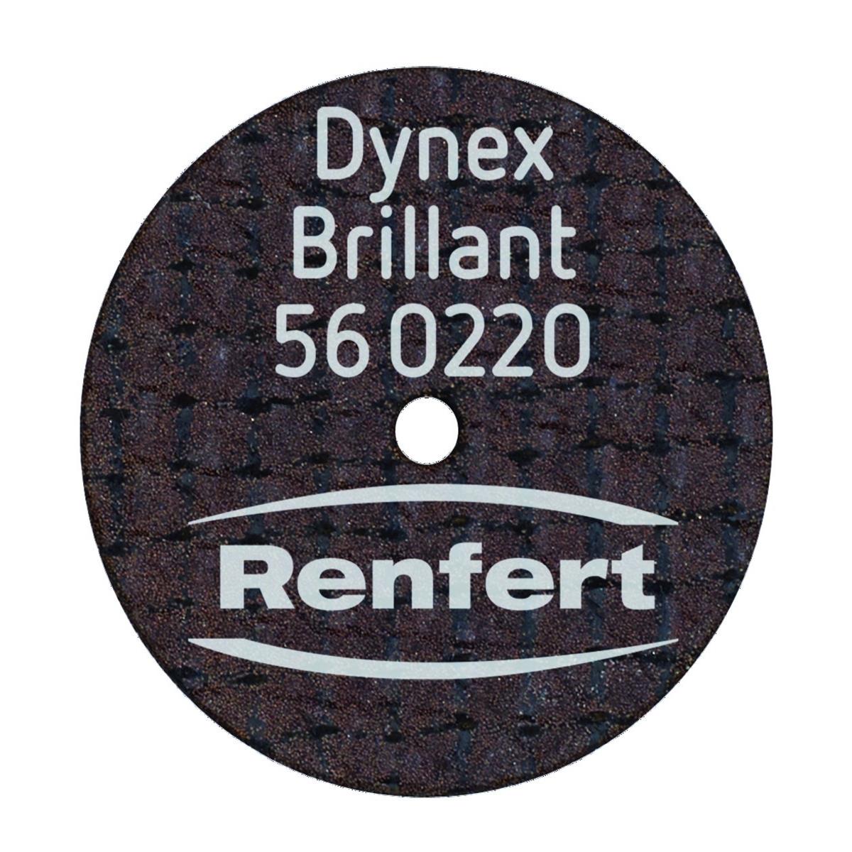 Disques Dynex Brillant RENFERT - 20 x 20 mm - La bote de 10