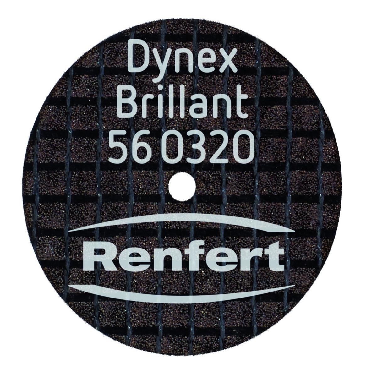 Disques Dynex Brillant RENFERT - 30 x 20 mm - La bote de 10