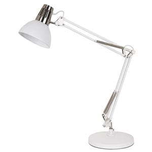 LAMPE DE BUREAU ARCHITECTE BLANCHE ALUMINOR