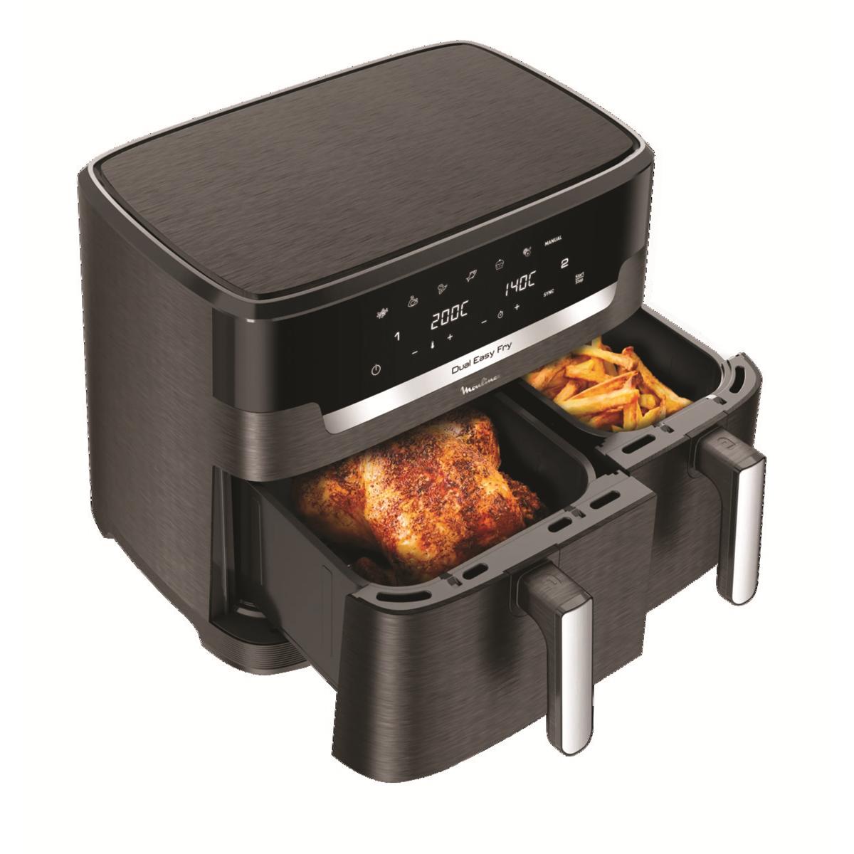 Airfryer dual Easy fry XXL - Moulinex